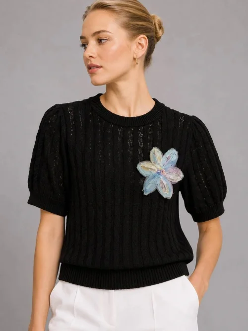 Свитер Outlet (Black, модель DSW-26-SWT-0007) оптом