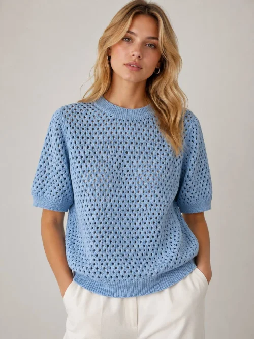 Свитер Outlet (Blue, модель DSW-26-SWT-0018) оптом
