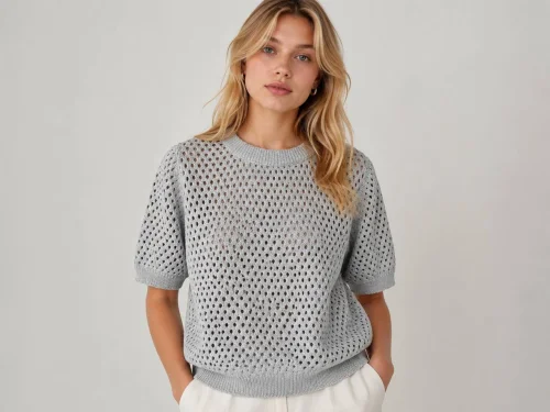 Свитер Outlet (Grey, модель DSW-26-SWT-0018) оптом