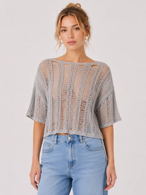 Свитер Outlet (Grey, модель DSW-26-SWT-0031) в розницу