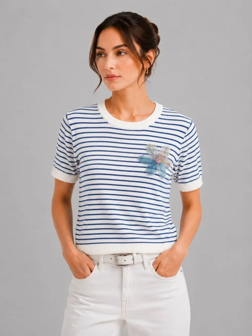 Свитер Outlet (Light blue, модель DSW-26-SWT-0050) оптом
