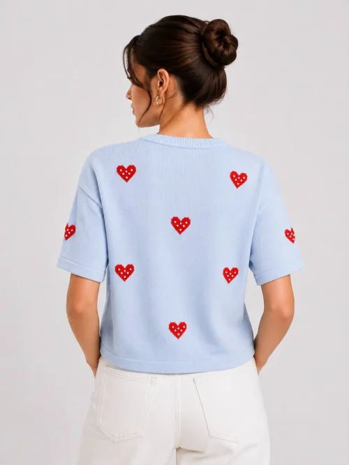 Свитер Outlet (Light blue, модель DSW-26-SWT-0053) оптом