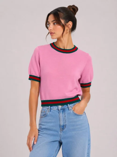 Свитер Outlet (Pink, модель DSW-26-SWT-0061) оптом