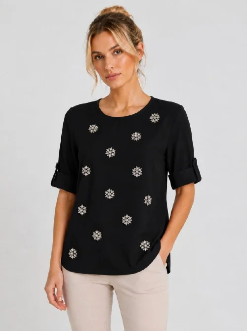 Блузка Outlet (Черный, модель DSW-26-BLZ-0013) в розницу