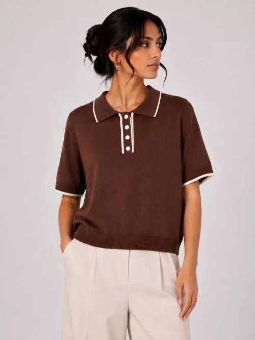 Свитер Outlet (KAHVE, модель DSW-26-SWT-0082) в розницу