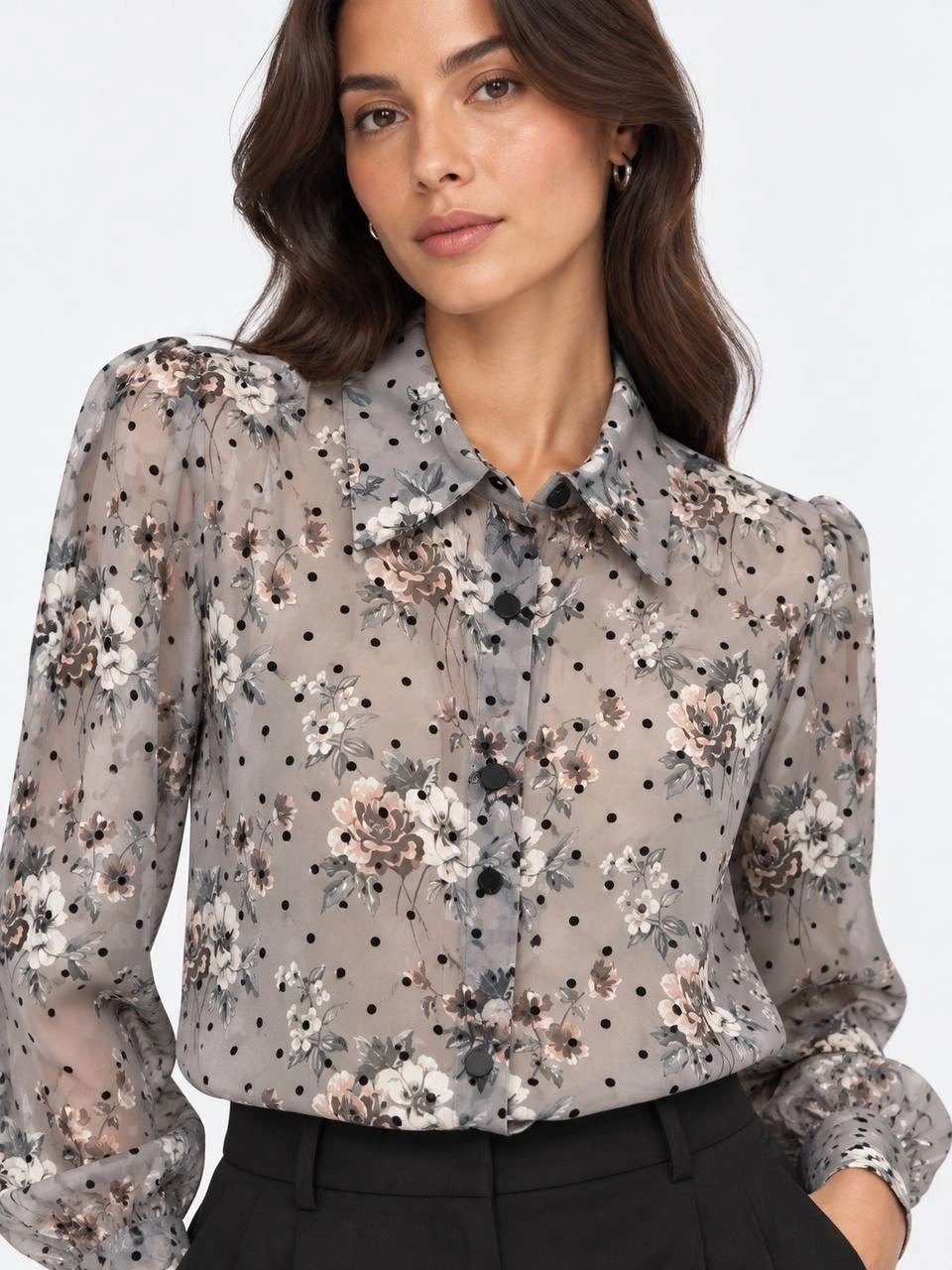 Блузка Outlet (Olive, модель DSW-26-BLZ-0022) в розницу