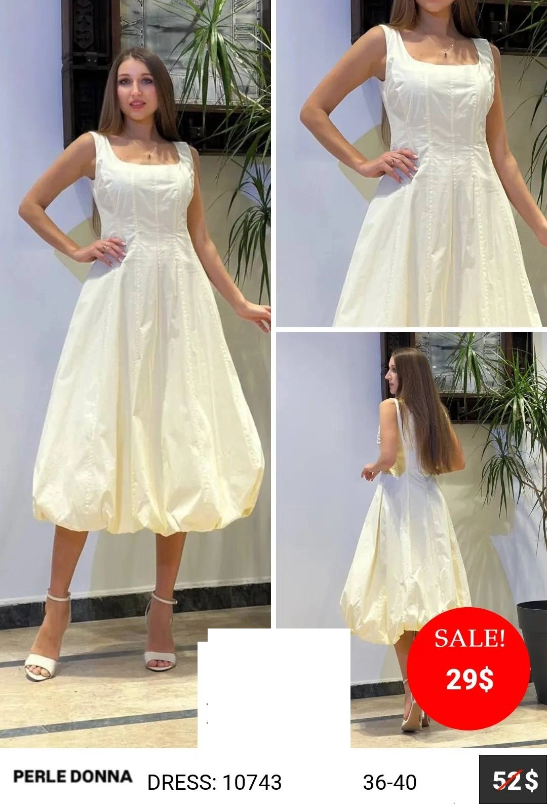 Платье PERLE DONNA (модель 10743) оптом