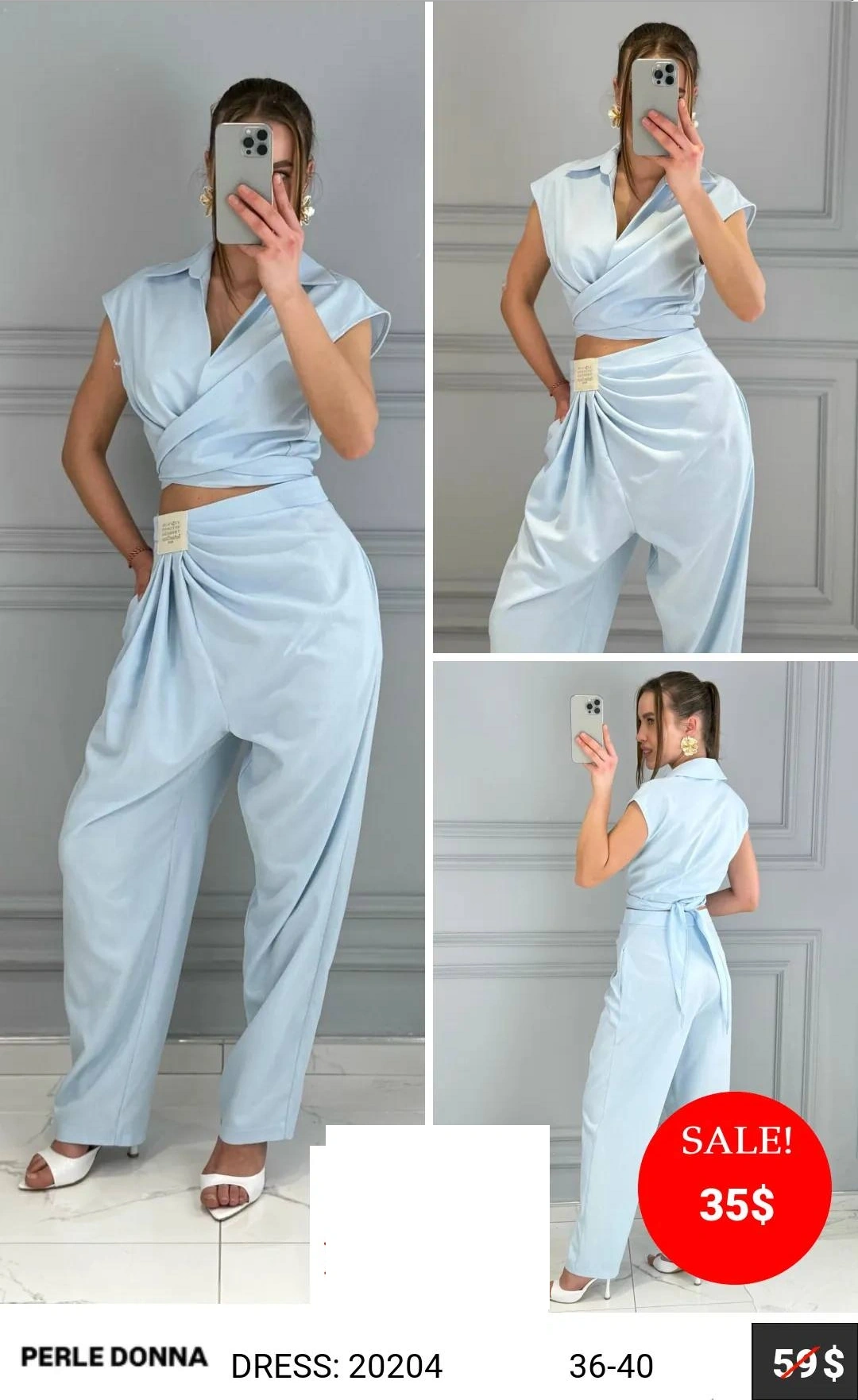 Платье PERLE DONNA (модель 20204) оптом