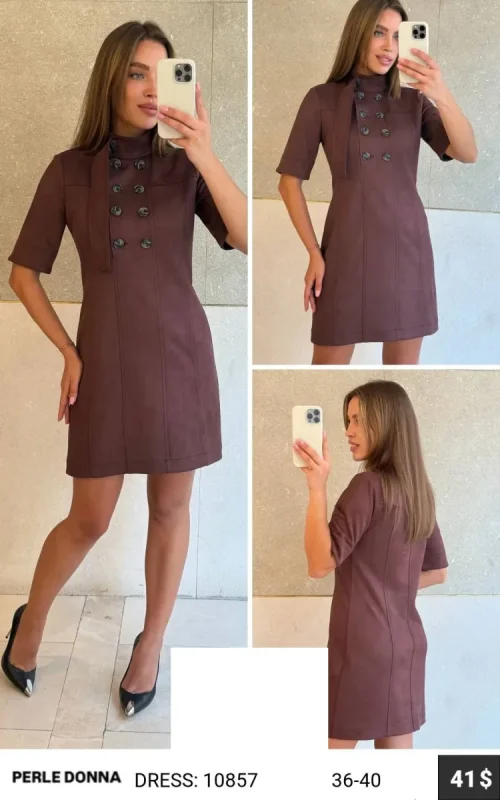 Платье PERLE DONNA (Not specified, модель 10857) оптом