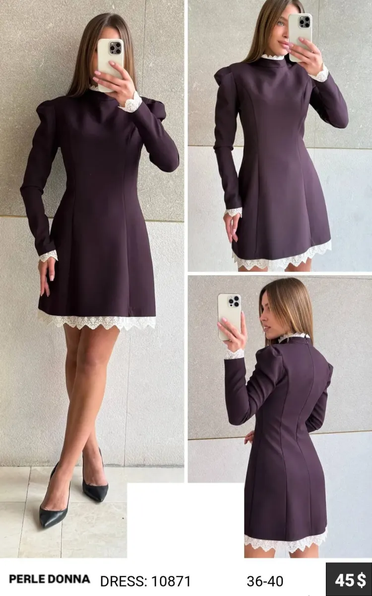 Платье PERLE DONNA (Not specified, модель 10871) оптом