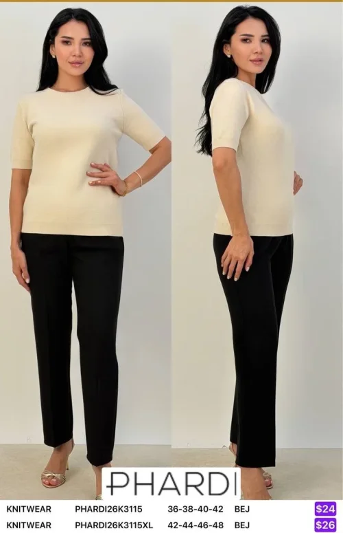 Трикотаж PHARDI (Beige, модель PHARDI26K3115XL) оптом