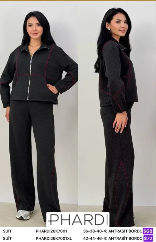 Костюмы и комплекты PHARDI (Dark gray, модель PHARDI26K7001) оптом