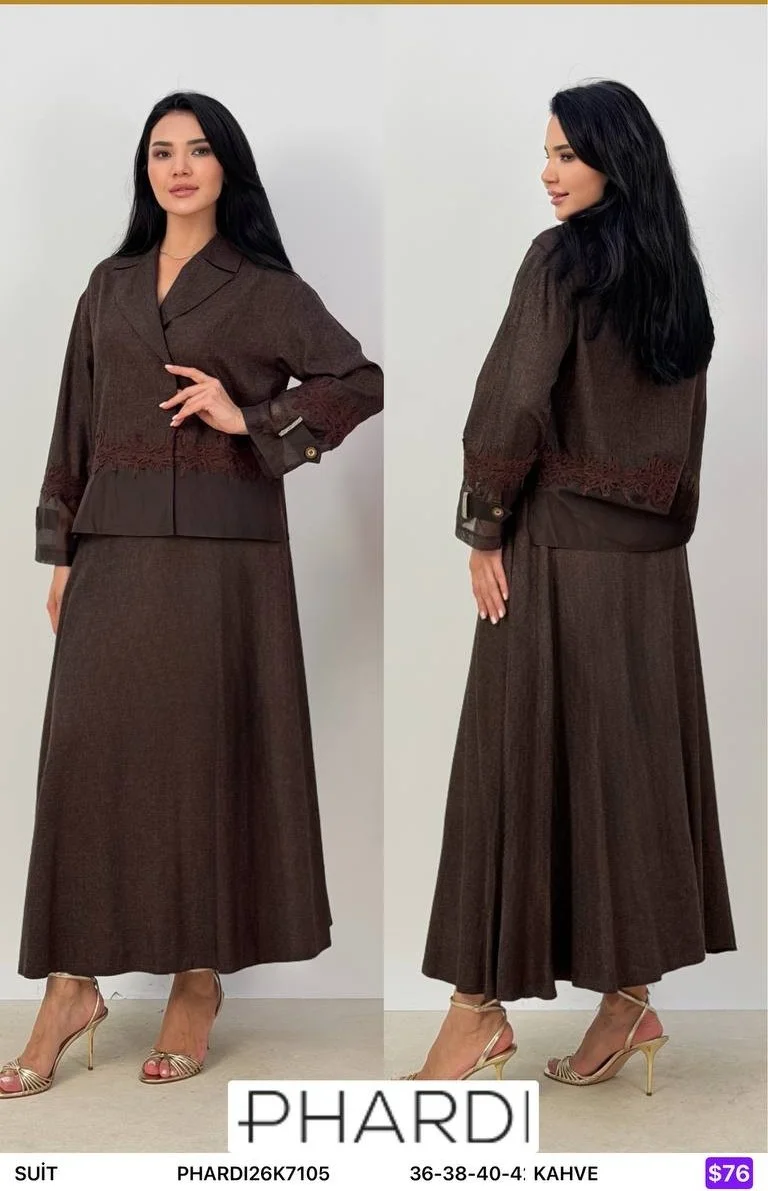 Костюмы и комплекты PHARDI (Brown, модель PHARDI26K7105) оптом