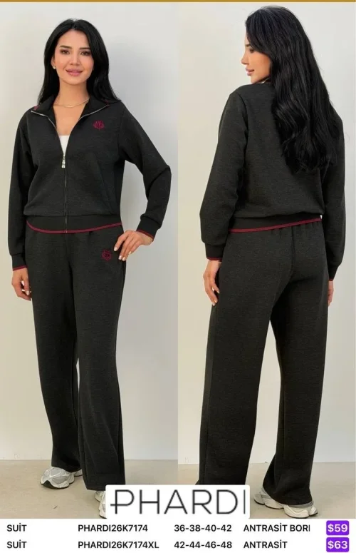 Костюмы и комплекты PHARDI (Dark gray, модель PHARDI26K7174XL) оптом