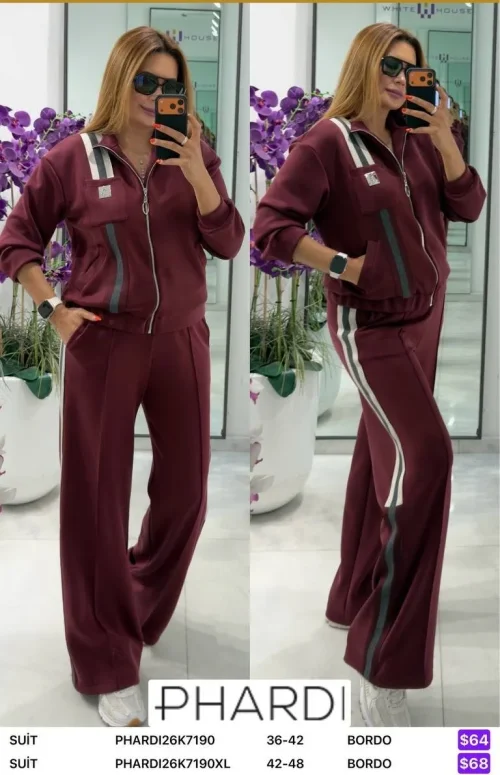 Костюмы и комплекты PHARDI (Burgundy, модель PHARDI26K7190XL) оптом