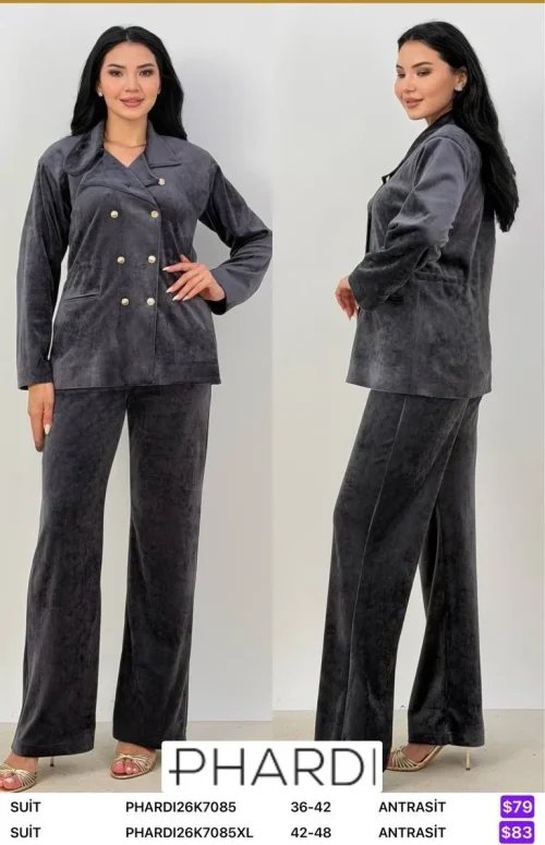 Костюмы и комплекты PHARDI (Dark gray, модель PHARDI26K7085) оптом