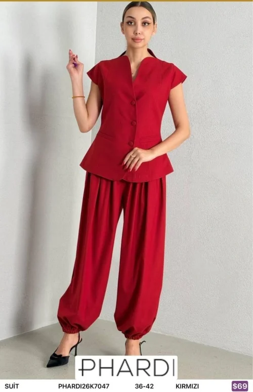 Костюмы и комплекты PHARDI (Красный, модель PHARDI26K7047) оптом
