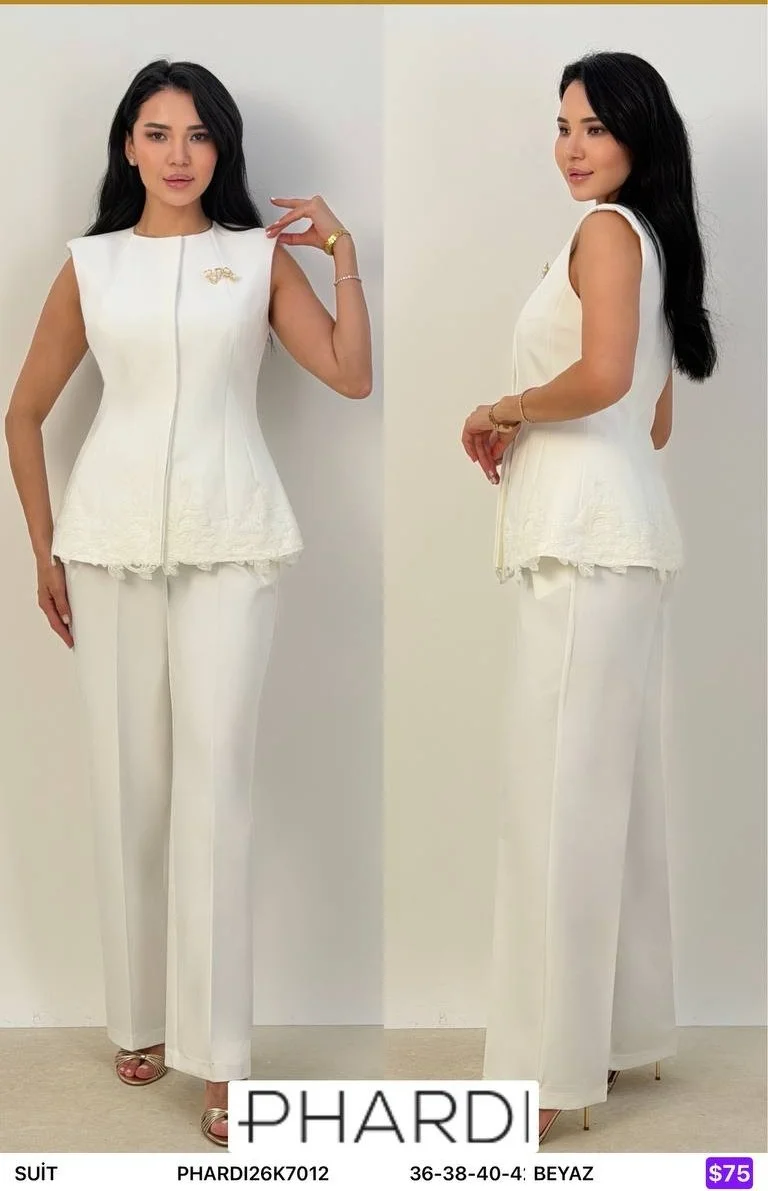 Костюмы и комплекты PHARDI (White, модель PHARDI26K7012) оптом