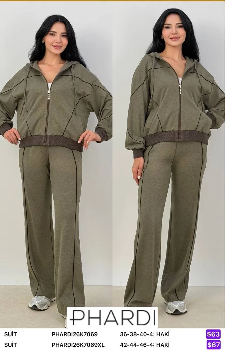 Костюмы и комплекты PHARDI (Olive, модель PHARDI26K7069XL) оптом
