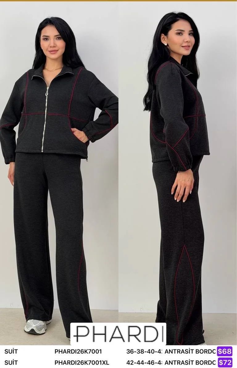 Костюмы и комплекты PHARDI (Dark gray, модель PHARDI26K7001XL) оптом