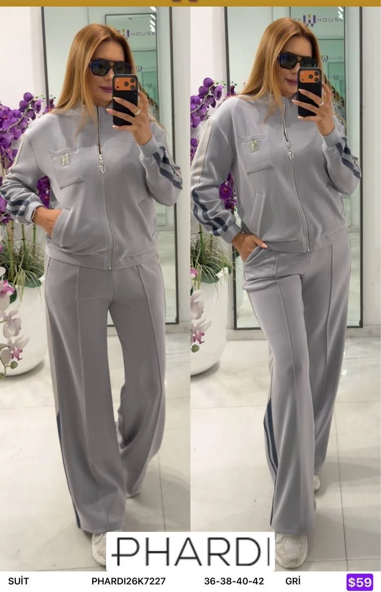 Костюмы и комплекты PHARDI (Gray, модель PHARDI26K7227) оптом
