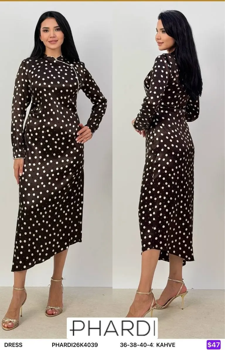 Платье PHARDI (Brown, модель PHARDI26K4039) оптом
