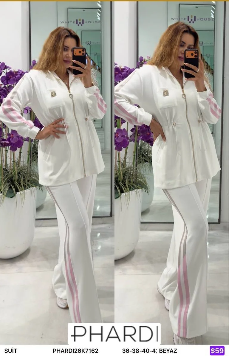 Костюмы и комплекты PHARDI (White, модель PHARDI26K7162) оптом