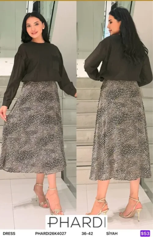 Платье PHARDI (Black, модель PHARDI26K4027) оптом
