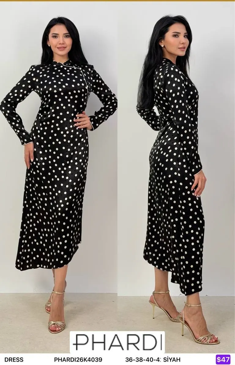 Платье PHARDI (Black, модель PHARDI26K4039) оптом