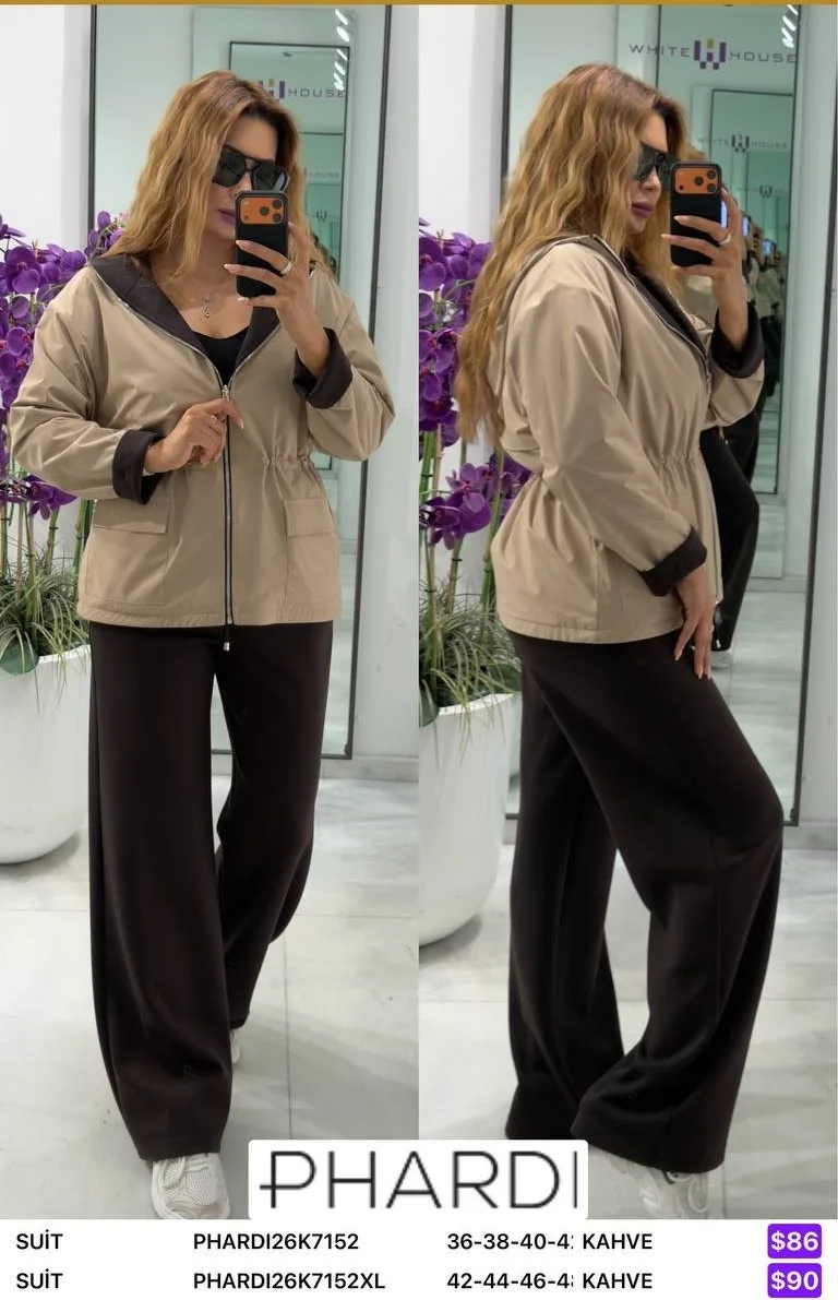 Костюмы и комплекты PHARDI (Brown, модель PHARDI26K7152XL) оптом