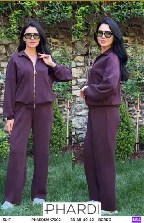 Костюмы и комплекты PHARDI (Burgundy, модель PHARDI26K7002) оптом