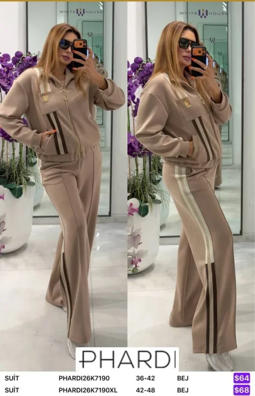 Костюмы и комплекты PHARDI (Beige, модель PHARDI26K7190XL) оптом