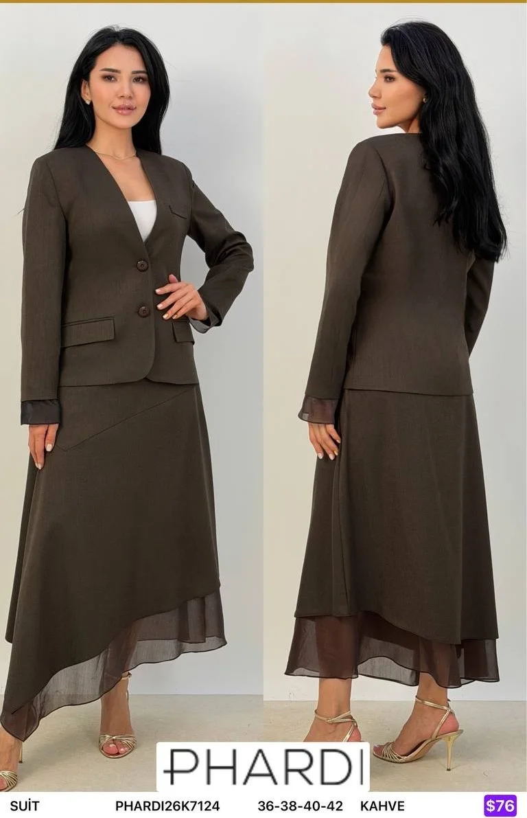 Костюмы и комплекты PHARDI (Brown, модель PHARDI26K7124) оптом