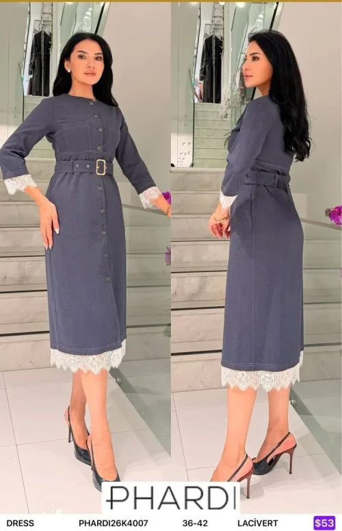 Платье PHARDI (Navy, модель PHARDI26K4007) оптом