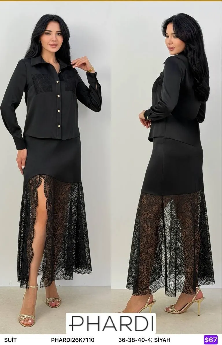 Костюмы и комплекты PHARDI (Black, модель PHARDI26K7110) оптом