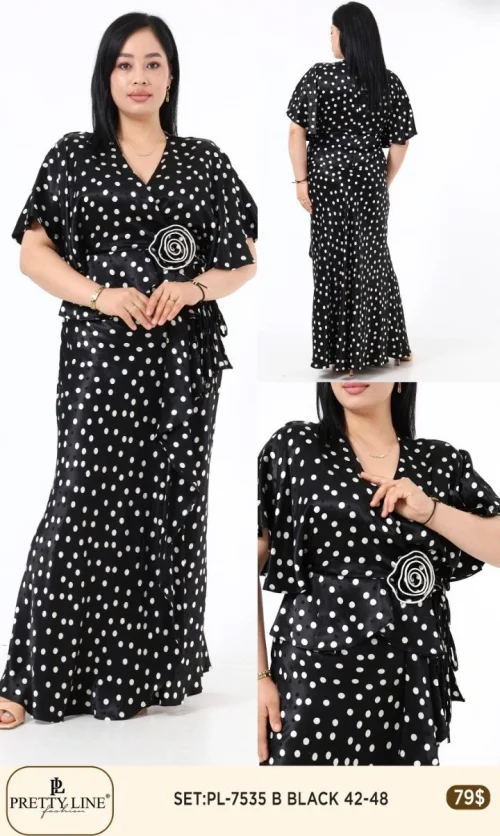 Костюмы и комплекты Pretty Line (Черный, модель PL-7535) оптом