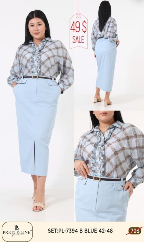 Костюм Pretty Line (Синий, модель PL-7394) оптом