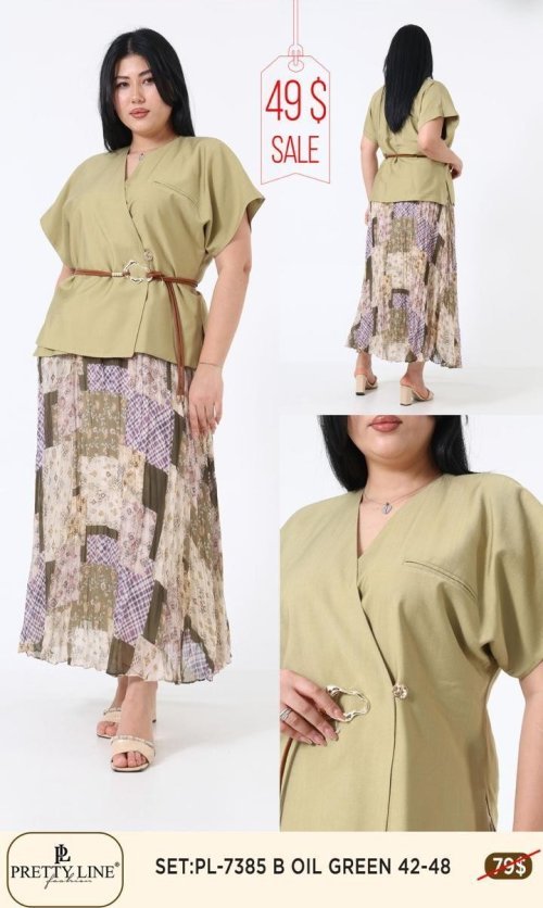 Костюм Pretty Line (Зеленый, модель PL-7385) оптом
