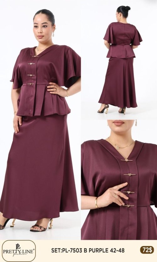 Комплект Pretty Line (Фиолетовый, модель PL-7503) оптом