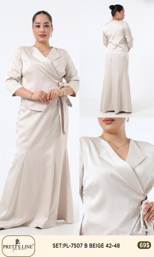 Комплект Pretty Line (Бежевый, модель PL-7507) оптом