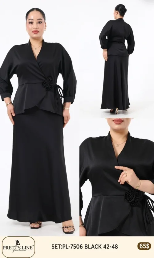 Костюмы и комплекты Pretty Line (Черный, модель PL-7506) оптом
