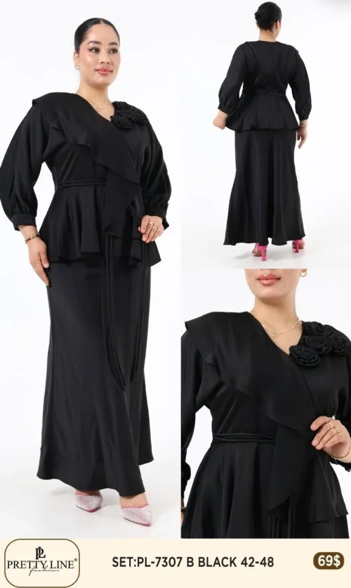 Костюмы и комплекты Pretty Line (Черный, модель PL-7307) оптом