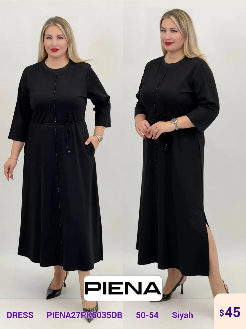 Платье PiENA (Black, модель PIENA27PK6035DB) оптом