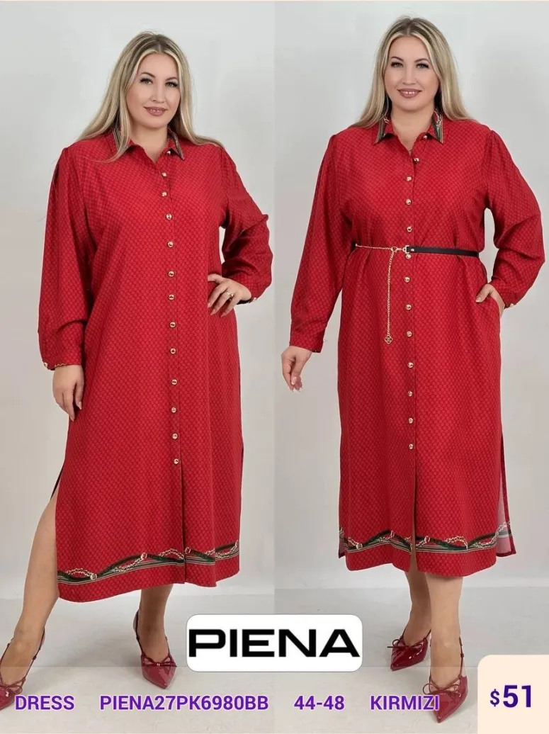 Платье PiENA (Red, модель PIENA27PK6980BB) оптом