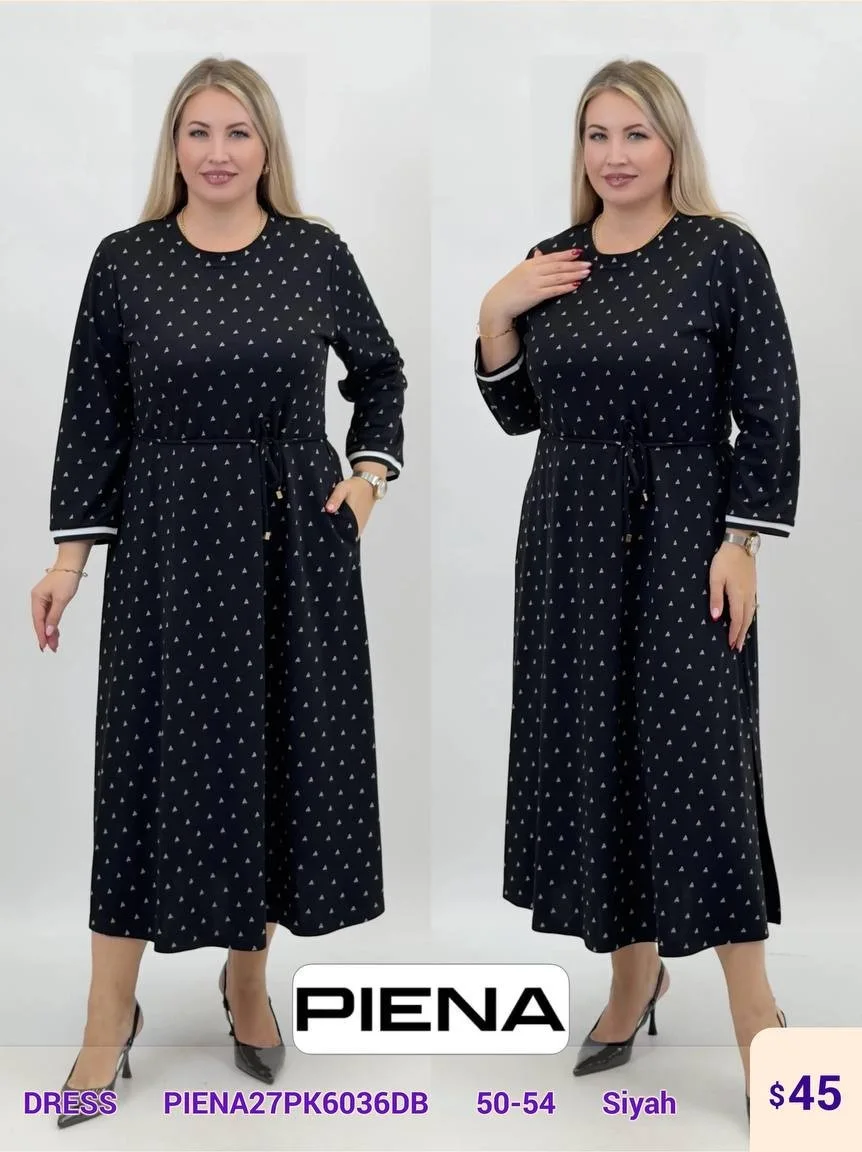 Платье PiENA (Black, модель PIENA27PK6036DB) оптом