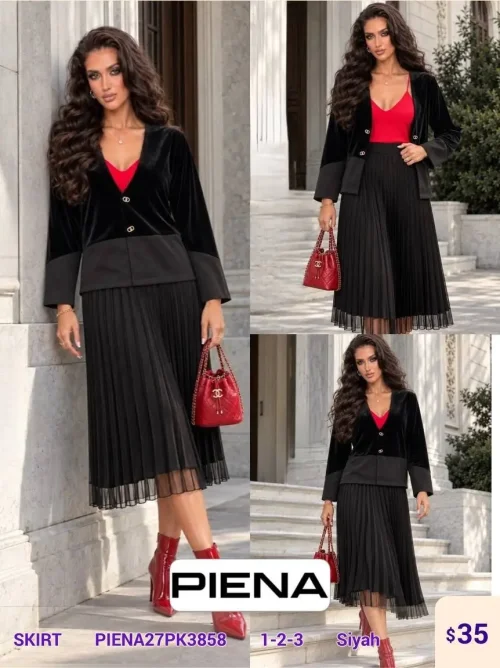 Юбка PiENA (Black, модель PIENA27PK3858) оптом