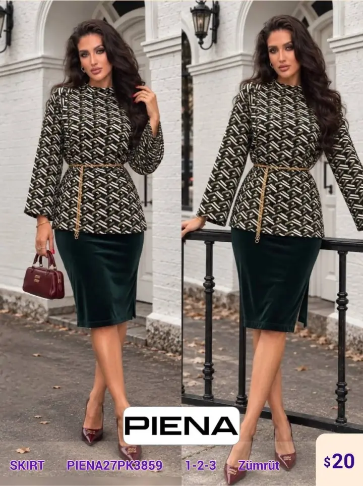 Юбка PiENA (Emerald, модель PIENA27PK3859) оптом