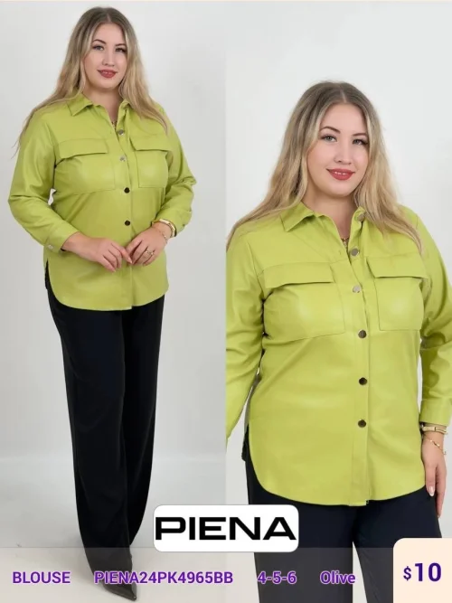 Блузка PiENA (Olive, модель PIENA24PK4965BB) оптом