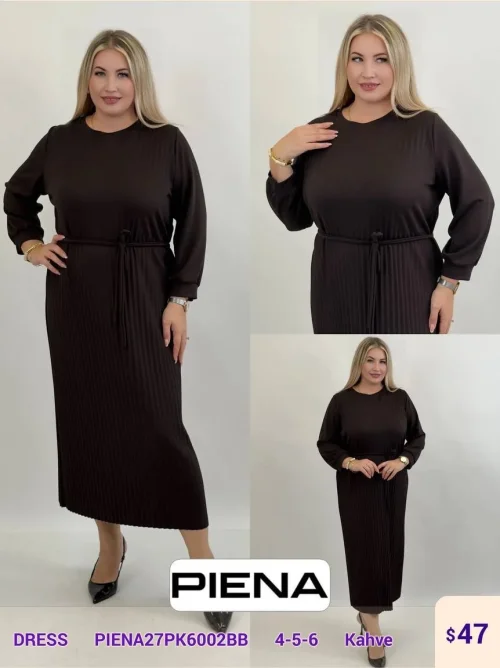 Платье PiENA (Brown, модель PIENA27PK6002BB) оптом
