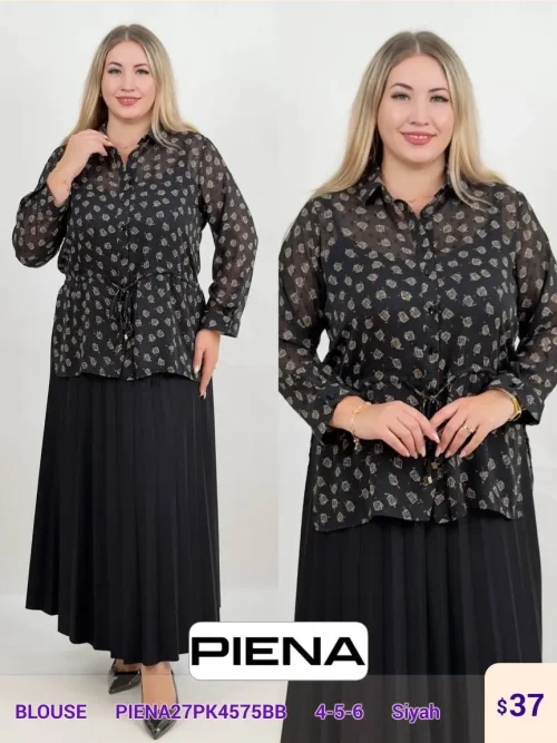 Блузка PiENA (Black, модель PIENA27PK4575BB) оптом